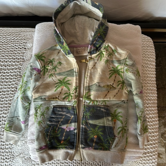 Scotch & Soda boys Hoodie and Shorts matching set sz 6 - Picture 4 of 6